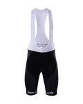 BONAVELO Cyklistické nohavice krátke s trakmi - DIMENSION DATA 2017 - čierna
