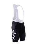 BONAVELO Cyklistické nohavice krátke s trakmi - SKY 2017  - čierna