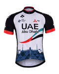BONAVELO Cyklistický dres s krátkym rukávom - UAE 2017 - viacfarebná