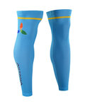 BONAVELO Cyklistické návleky na nohy - ASTANA 2018 - svetlo modrá