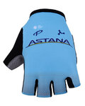 BONAVELO Cyklistické rukavice krátkoprsté - ASTANA 2018 - svetlo modrá