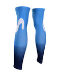 BONAVELO Cyklistické návleky na nohy - MOVISTAR 2019 - modrá