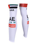 BONAVELO Cyklistické návleky na nohy - UAE 2019 - biela