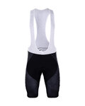 BONAVELO Cyklistické nohavice krátke s trakmi - CCC RENO 2019 - čierna