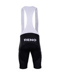 BONAVELO Cyklistické nohavice krátke s trakmi - CCC RENO 2019 - čierna