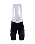 BONAVELO Cyklistické nohavice krátke s trakmi - SKY 2019 - čierna