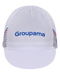 BONAVELO Cyklistická čiapka - GROUPAMA FDJ 2020 - biela