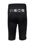 BONAVELO Cyklistické nohavice krátke bez trakov - INEOS 2020 KIDS - čierna