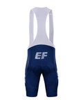 BONAVELO Cyklistické nohavice krátke s trakmi - EDUCATION-NIPPO 2021 - modrá