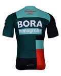 BONAVELO Cyklistický dres s krátkym rukávom - BORA 2022 - čierna/červená/zelená