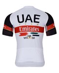BONAVELO Cyklistický dres s krátkym rukávom - UAE 2022 - čierna/červená/biela