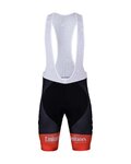 BONAVELO Cyklistický krátky dres a krátke nohavice - UAE 2022 - biela/čierna