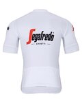 BONAVELO Cyklistický dres s krátkym rukávom - TREK 2022 - biela