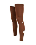 Cyklistické návleky na nohy - AG2R 2015 - hnedá