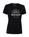 ROCDAY Cyklistický dres s krátkym rukávom - MONTY LADY - čierna
