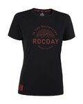 ROCDAY Cyklistický dres s krátkym rukávom - MONTY LADY - červená/čierna