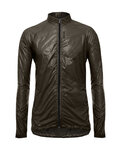 SANTINI Cyklistická vetruodolná bunda - MARZO - zelená
