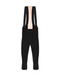 SANTINI Cyklistické nohavice 3/4 s trakmi - ADAPT 3/4 WINTER - čierna