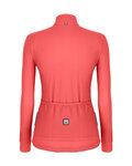 SANTINI Cyklistický dres s dlhým rukávom zimný - COLORE LADY WINTER - ružová