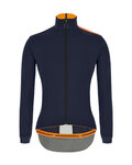 SANTINI Cyklistická zateplená bunda - VEGA MULTI - modrá