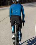 SANTINI Cyklistický dres s dlhým rukávom zimný - COLORE LADY WINTER - modrá