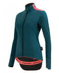 SANTINI Cyklistická zateplená bunda - VEGA EXTREME LADY - zelená