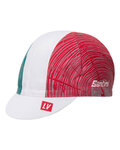 SANTINI Cyklistická čiapka - LA VUELTA 2018 - červená/biela/zelená
