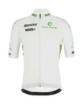 SANTINI Cyklistický dres s krátkym rukávom - LA VUELTA 2019 - biela