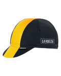 SANTINI Cyklistická čiapka - LA VUELTA 2020 - čierna/žltá