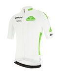 SANTINI Cyklistický dres s krátkym rukávom - LA VUELTA 2020 - biela