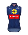 SANTINI Cyklistická vesta - LIDL TREK 2024 - červená/modrá/žltá