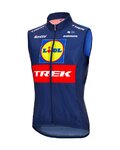 SANTINI Cyklistická vesta - LIDL TREK 2024 - červená/modrá/žltá