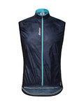 SANTINI Cyklistická vesta - FINE  - modrá