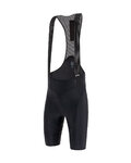 SANTINI Cyklistické nohavice krátke s trakmi - TONO PURO - čierna