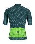 SANTINI Cyklistický dres s krátkym rukávom - SLEEK DINAMO - zelená