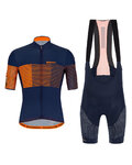 SANTINI Cyklistický krátky dres a krátke nohavice - TONO FRECCIA - modrá