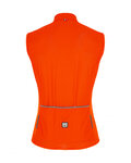 SANTINI Cyklistická vesta - NEBULA PURO - oranžová