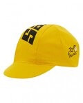 SANTINI Cyklistická čiapka - TOUR DE FRANCE 2024 - žltá