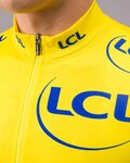 SANTINI Cyklistický dres s krátkym rukávom - TOUR DE FRANCE 2024 - žltá