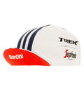 SANTINI Cyklistická čiapka - TREK SEGAFREDO 2020 - biela/modrá