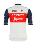 SANTINI Cyklistický dres s krátkym rukávom - TREK SEGAFREDO 2020 - modrá/červená/biela