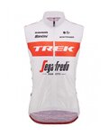 SANTINI Cyklistická vesta - TREK SEGAFREDO 2023 - biela/červená
