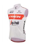 SANTINI Cyklistická vesta - TREK SEGAFREDO 2023 - biela/červená