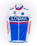 SANTINI Cyklistická vesta - TEAM SLOVAKIA 2017 - biela/modrá
