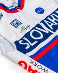 SANTINI Cyklistická vesta - TEAM SLOVAKIA 2017 - biela/modrá