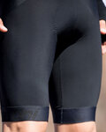 SANTINI Cyklistické nohavice krátke s trakmi - MAGO 2.0  - čierna