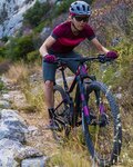 SCOTT Cyklistické tretry - MTB AR BOA CLIP LADY - ružová/čierna