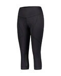 SCOTT Cyklistické nohavice krátke bez trakov - ENDURANCE 10+ LADY - čierna