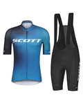 SCOTT Cyklistický krátky dres a krátke nohavice - RC PRO 2021 - modrá/čierna