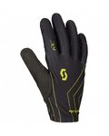 SCOTT Cyklistické rukavice dlhoprsté - RC TEAM - čierna/žltá